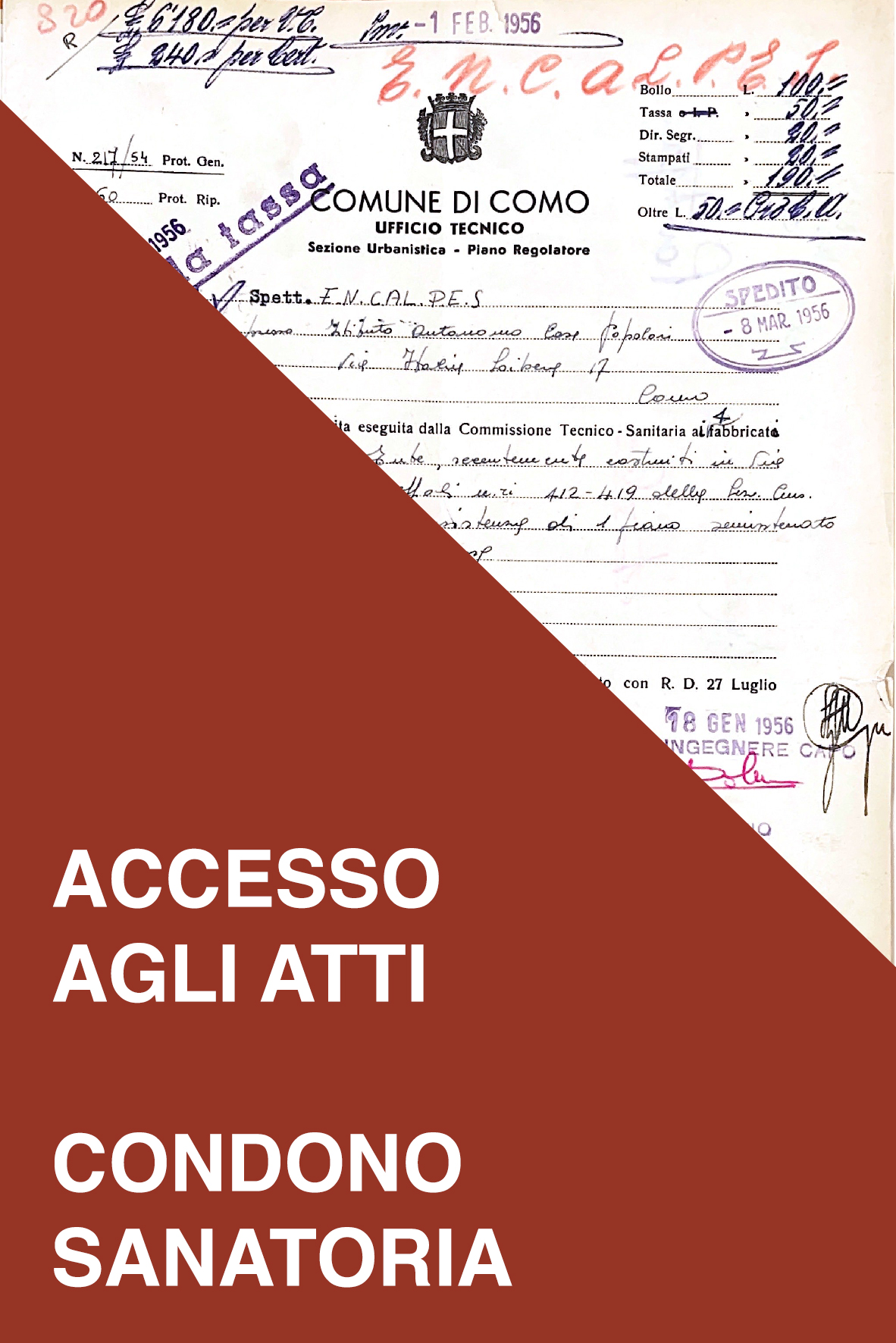 ACCESSO ATTI - CONDONO/SANATORIA